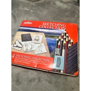 Derwent Sketching Collection 24 Pc Drawing Pencil Art Set Sealed Tin 34306